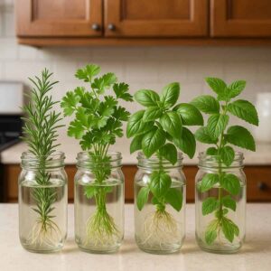 Ditch the Dirt! 11 Herbs That Thrive in Just Water (No Green Thumb Required)