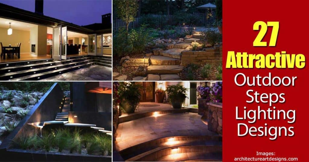 A collection of 27 outdoor lighting ideas