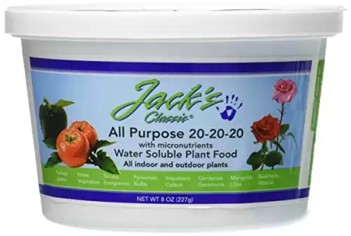 Peters Classic 20-20-20 All Purpose Fertilizer, 8-Ounce