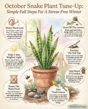The October Snake Plant Miracle: 7 Steps Most Plant Parents Skip