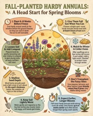 Plant These 15 Hardy Annuals Now & Beat Your Neighbors to Bloom by 6 Weeks