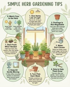 9 Herbs That Laugh at Winter (And How to Grow Them Indoors)