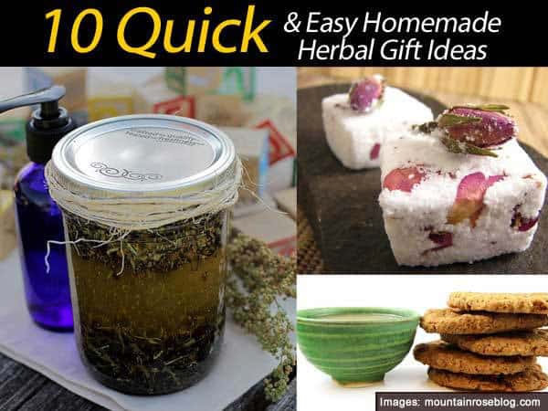 quick easy homemade gift ideas