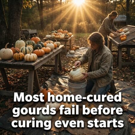 How Are Ornamental and Hard-Shell Gourds Cured So They Last?