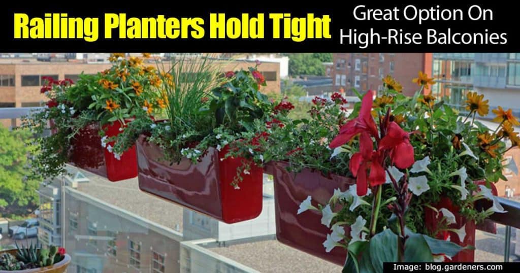 railing planters