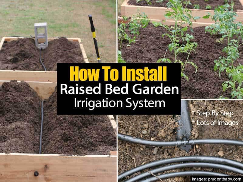 How To Install A Raised Bed Garden Irrigation System - Step By Step