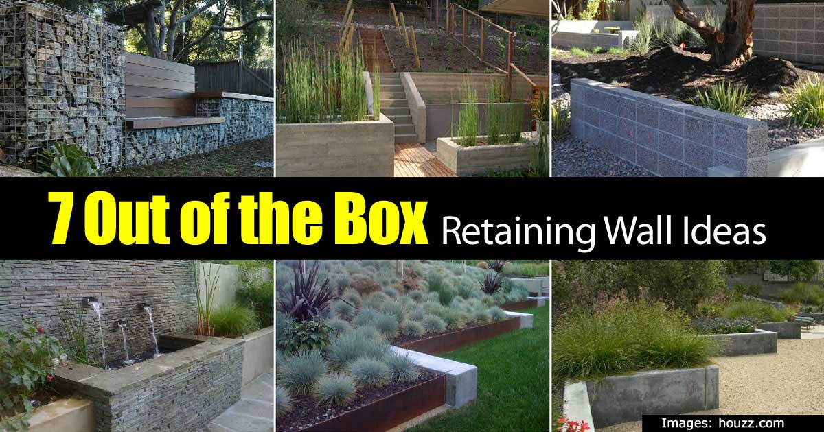 Retaining Wall Ideas How To Use A Wonderful Landscape Tool