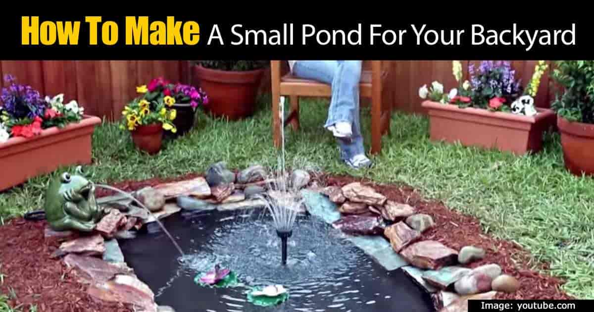 How To Build A Stone-Lined, Fit-Anywhere, Good-Looking Backyard Pond