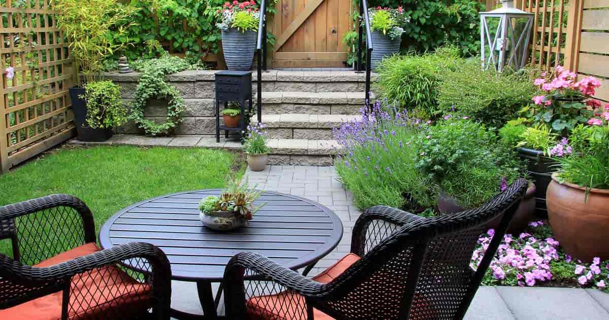 how to succeed with challenging small backyard landscape